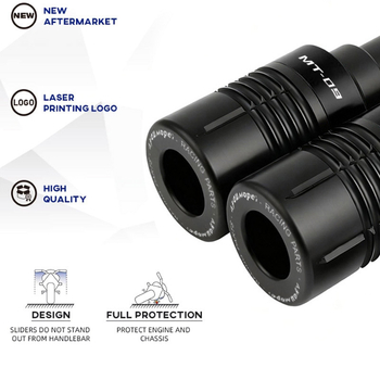Set zaštitnih šipki za pad Yamaha MT-09 SP 21-25 (Standardni model) – plast i aluminijska legura