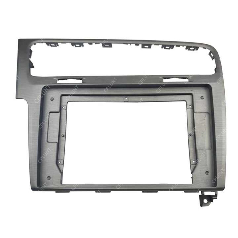 VW Golf 7 előlap keret Android navigációval és DVD-vel – ABS+PC, 2013–2016