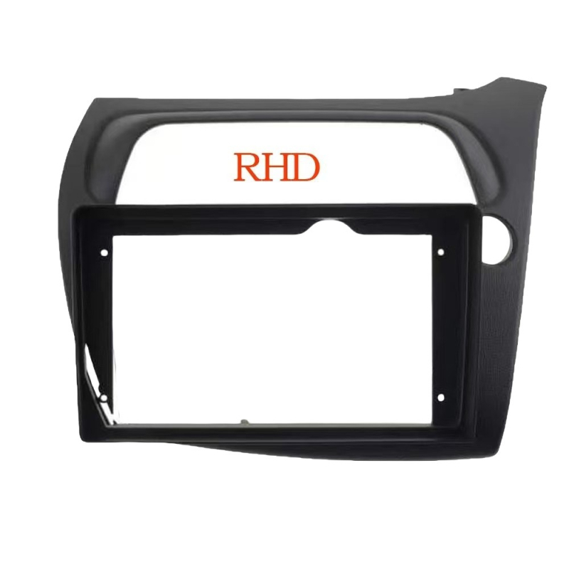 Honda Civic Hatchback autó navigációs panel keret – ABS+PC, DVD panel, kompatibilis 2005–2011