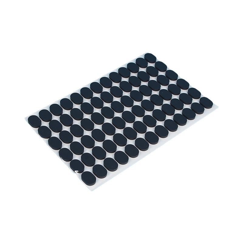 Garnitură din silicon, bază rotundă autoadezivă, anti-alunecare și amortizant la șoc