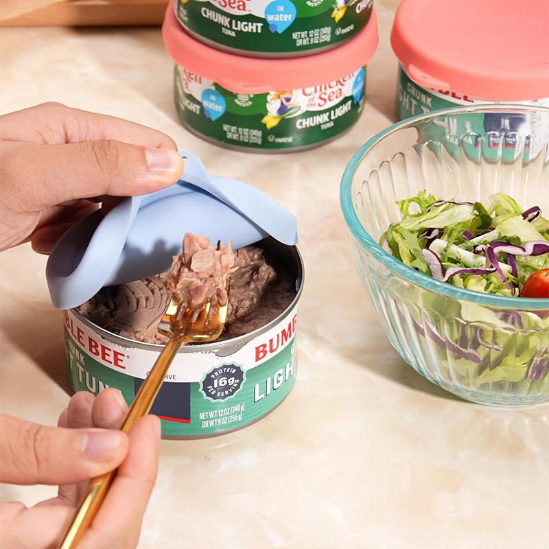 Силиконова капачка за консерви за храна – херметично уплътнение, модерен минималистичен стил, артикул 251224