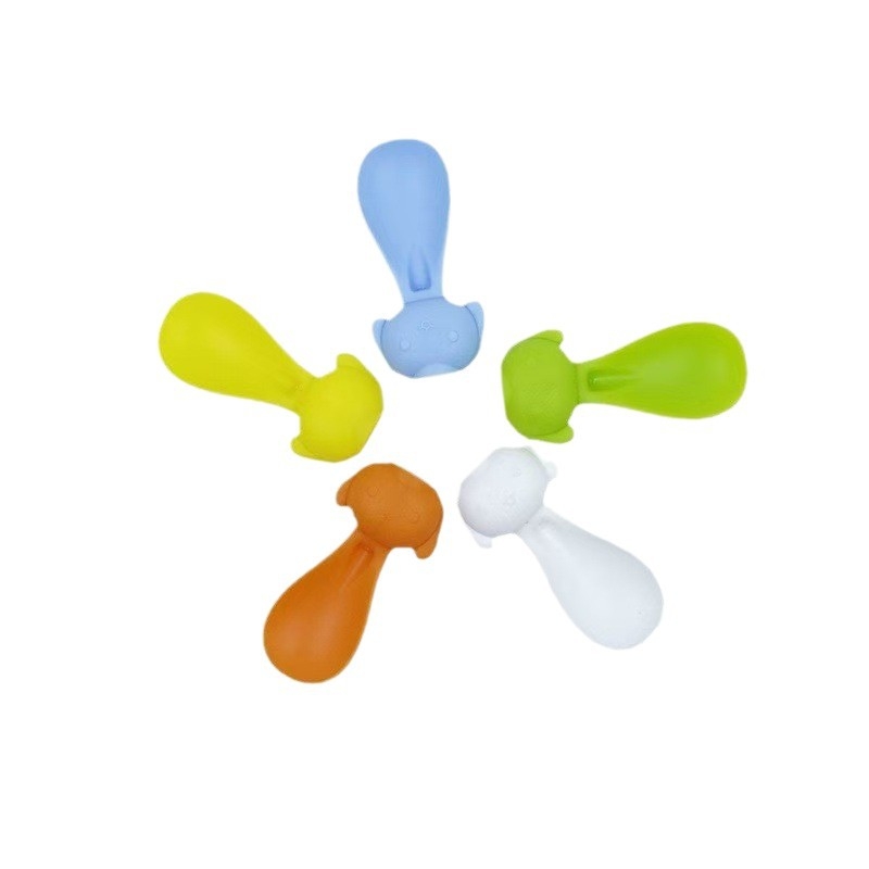 Wy kūdikių silikoninis košelės šaukštelis su saugojimo dėžute – maitinimo priemonė nuo 6 mėnesių