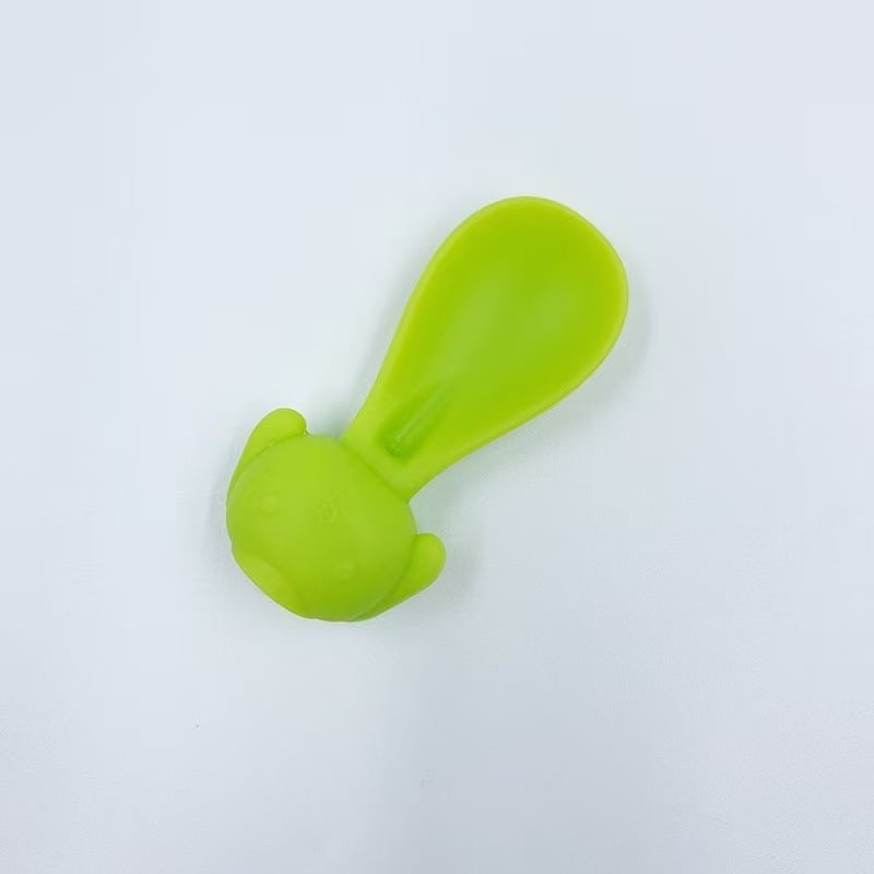 Wy kūdikių silikoninis košelės šaukštelis su saugojimo dėžute – maitinimo priemonė nuo 6 mėnesių