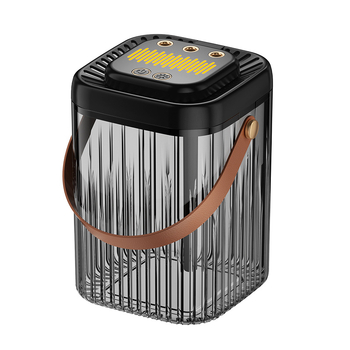 Párásító három permetező kimenettel, nagy kapacitású 2.6–4.0 L tartállyal, csendes üzem, USB-tápellátás, 10–20 m²-hez