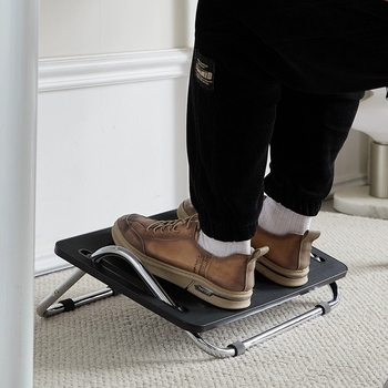 Podnož za noge ergonomski pedala ured, metalni moderni minimalistički dizajn