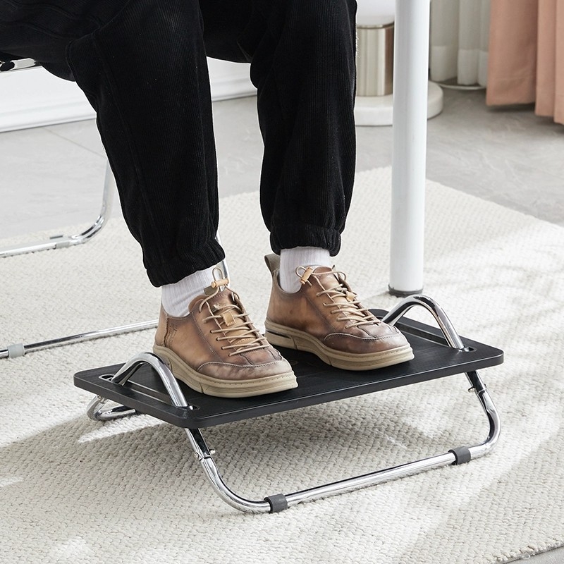 Podnož za noge ergonomski pedala ured, metalni moderni minimalistički dizajn