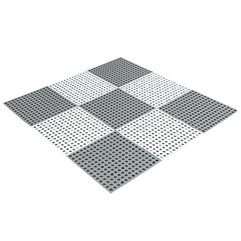 Covoraș de baie antiderapant, impermeabil, cu găuri rotunde – design modern minimalist, material TPE, fabricat în China