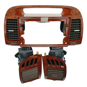 Toyota Camry 2000–2003 középkonzol keret szellőzővel, ABS+PC, 0,5 kg