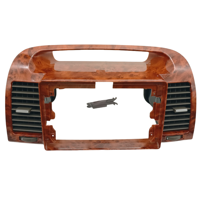 Toyota Camry 2000–2003 középkonzol keret szellőzővel, ABS+PC, 0,5 kg