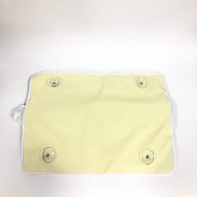 Baba fürdés párna és csúszásmentes matrac szívókorongokkal, modern egyszerű stílus, testreszabható minta, fürdőszobai használatra