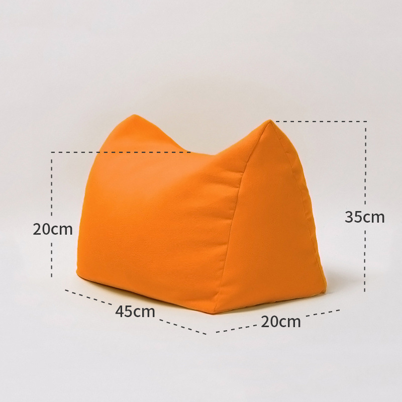 Υποπόδιο ποδιών από ίνες κάνναβης, γέμισμα από βαμβάκι με επίστρωση σπρέι, απλός και μοντέρνος σχεδιασμός, μοντέλο 1