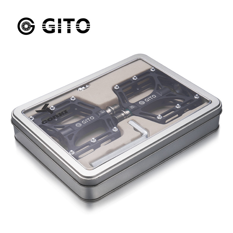 GITO pedale od titanijske legure s osovinama TC4+ aluminijska legura, model 232, za planinske i cestovne bicikle