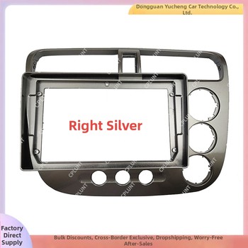 Android navigačný rám pre Honda Civic CF4 (2001–2005) – ABS+PC, hmotnosť 1 kg, nastaviteľný rám