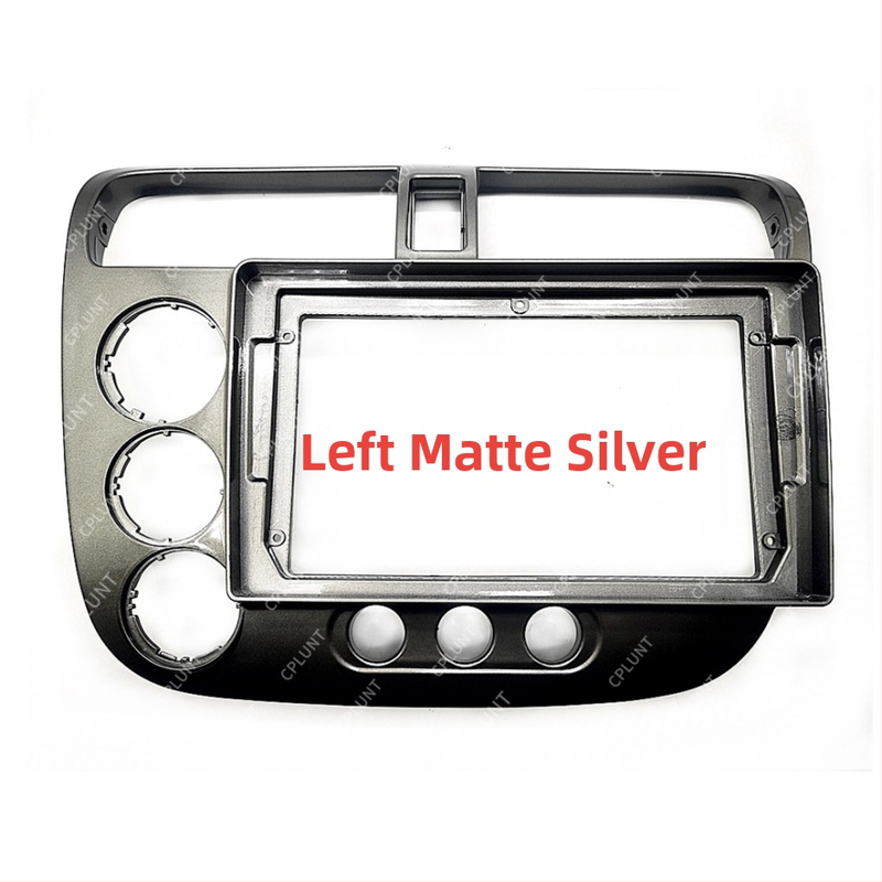 Android navigačný rám pre Honda Civic CF4 (2001–2005) – ABS+PC, hmotnosť 1 kg, nastaviteľný rám