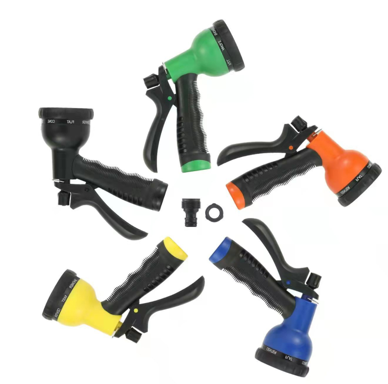 Пистолет за вода за миене на кола и градина — 8-функционален високонапорен инструмент Hua Miao