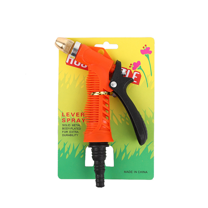 Пластмасова домашна водна пръскачка за миене на автомобили с ABS глава и PP дръжка, разстояние на пръскане 10, водно налягане 1.0 MPa