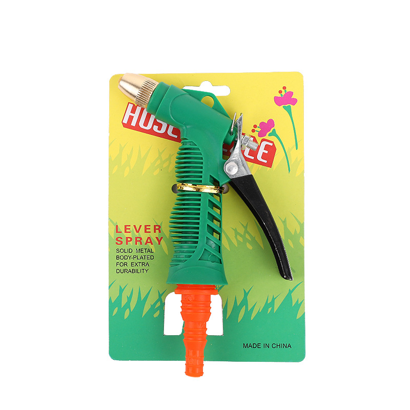 Пластмасова домашна водна пръскачка за миене на автомобили с ABS глава и PP дръжка, разстояние на пръскане 10, водно налягане 1.0 MPa