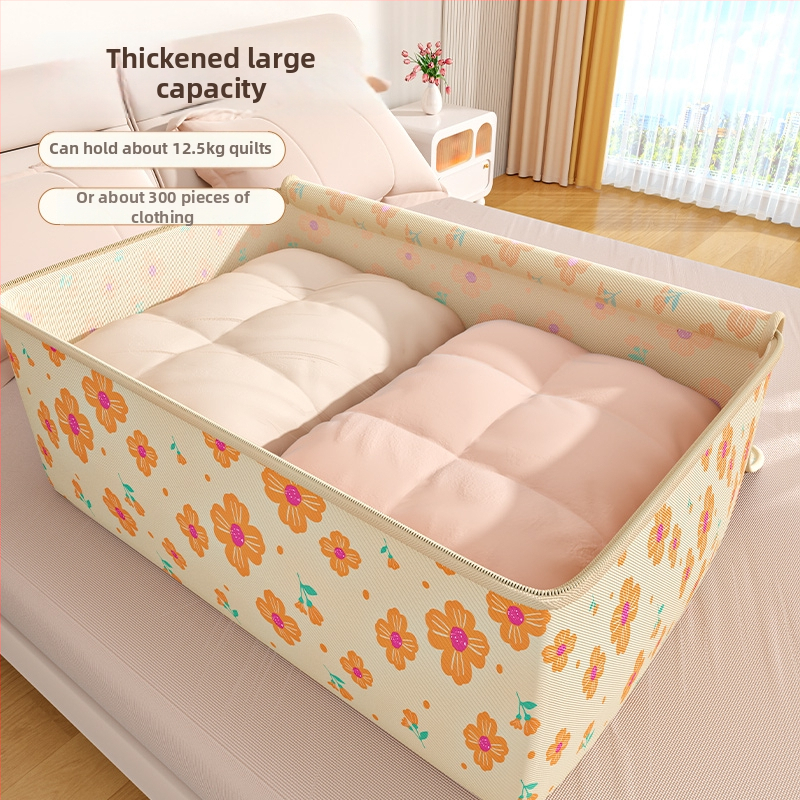 Чанта за съхранение на дрехи, кубична форма, нетъкан текстил, прахозащитна, за завивки и дрехи