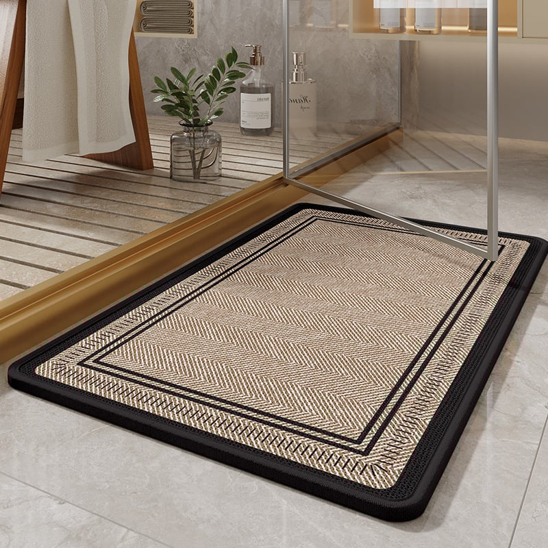 Covoraș de baie – absorbant, uscare rapidă, anti-alunecare, îngroșat, lavabil