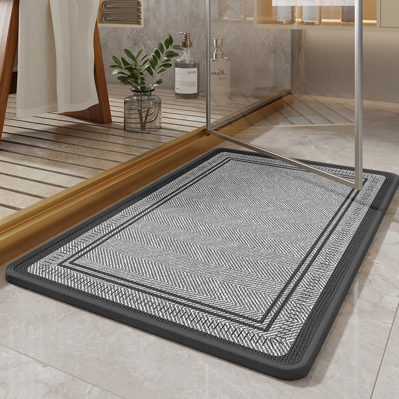 Covoraș de baie – absorbant, uscare rapidă, anti-alunecare, îngroșat, lavabil