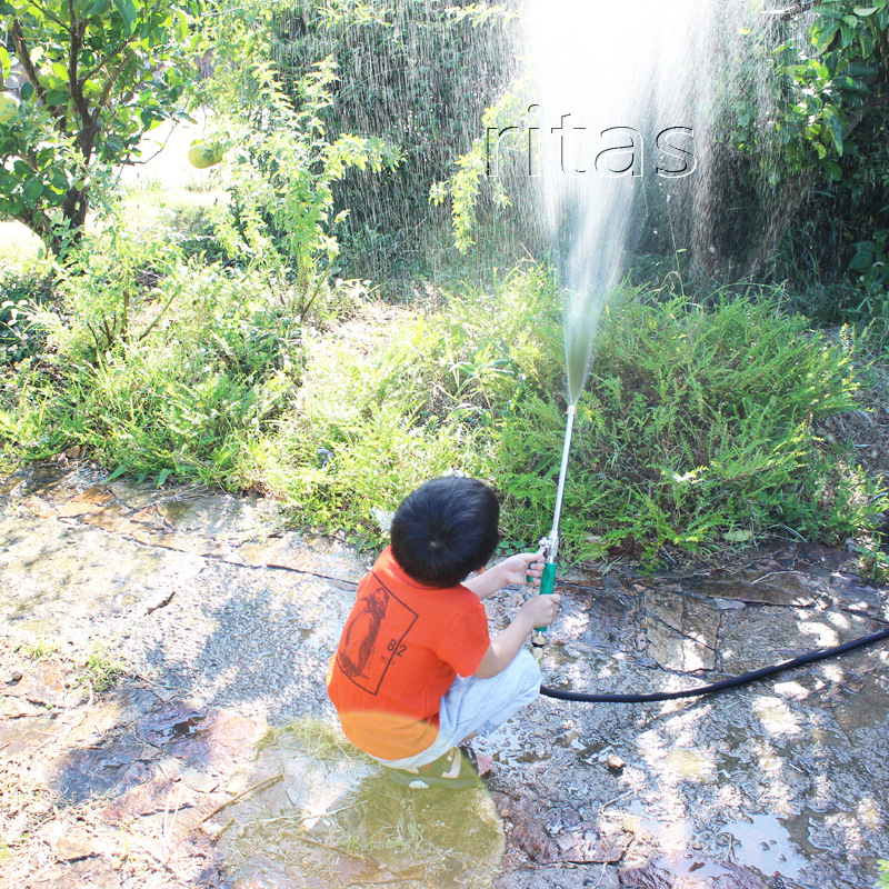 Високонапорен регулирем пистолет за миене на автомобили и поливане на градина – модел RT-20200819, тегло 0.39 кг