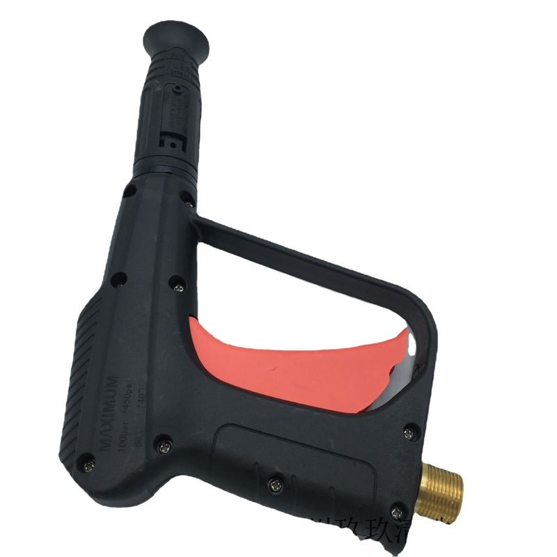 Високонапорна пръскачка за миене на автомобил, месингов накрайник, пластмасова дръжка, тегло 0,34 кг, разстояние на пръскане 10 м, душ глава с мъглява струя