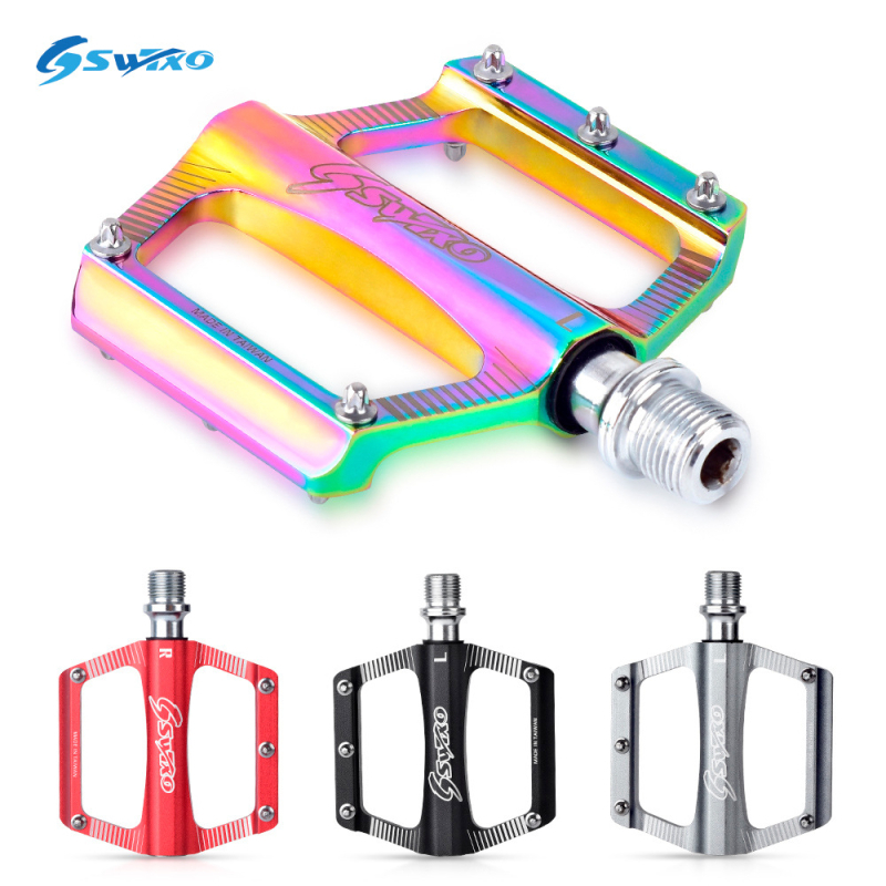 SWTXO pedal za bicikl od aluminijske legure, s ležajevima, neklizajući pedal za planinske, cestovne i sklopive bicikle