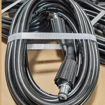 FXGZ furtun de înaltă presiune pentru spălare cu cap de pistol din oțel inoxidabil și mâner din piele, 160 bar, 500 g