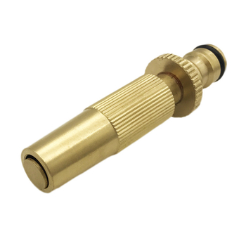 Pistol de grădină din alamă cu duză reglabilă învârtitoare — presiune înaltă pentru udarea florilor, irigații în grădină și spălarea mașinii