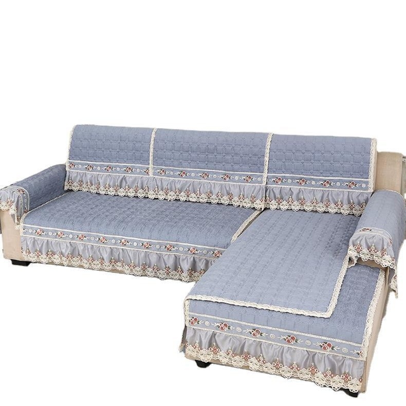 Κάλυμμα μαξιλαριού καναπέ – απλό μοντέρνο στυλ, τετρά εποχές, αντιολισθητικό, για συνδυασμένους καναπέδες, υλικό: ύφασμα