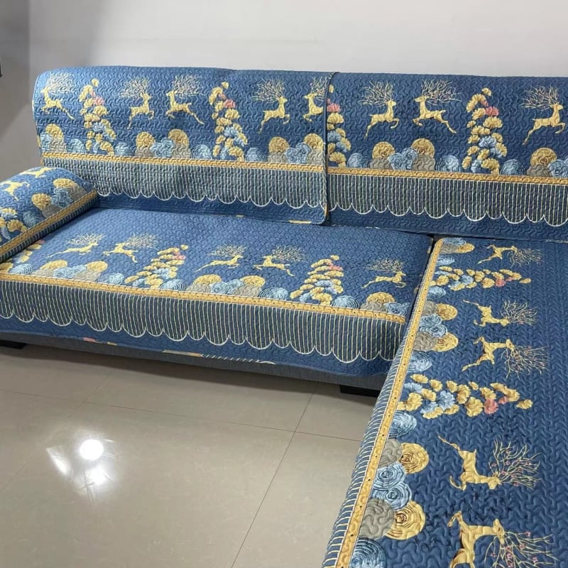 Κάλυμμα μαξιλαριού καναπέ – απλό μοντέρνο στυλ, τετρά εποχές, αντιολισθητικό, για συνδυασμένους καναπέδες, υλικό: ύφασμα