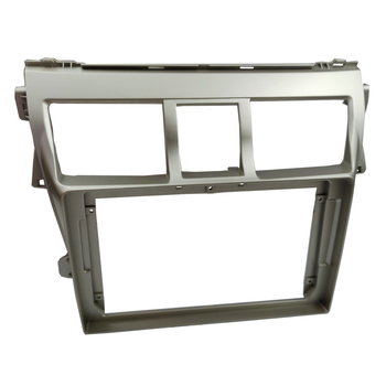 9 hüvelykes középkonzol navigációs DVD keret Toyota Vioshoz (2008–2013), Yufa gyártótól, ABS+PC anyag