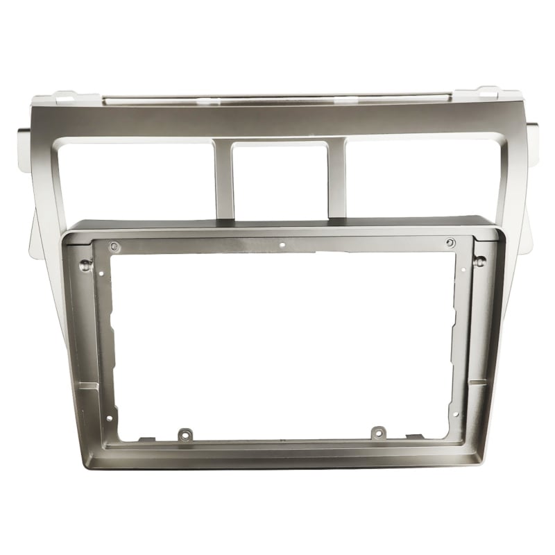 9 hüvelykes középkonzol navigációs DVD keret Toyota Vioshoz (2008–2013), Yufa gyártótól, ABS+PC anyag