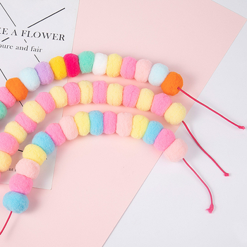 Prilagodljivi ogrlica za kućne ljubimce, crtić stil gusjenice, za mačke i pse.