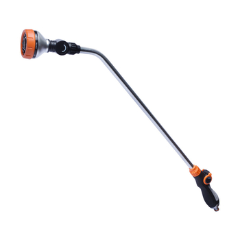 Mei Yu градинска дюза за поливане – 8 функции, управление с палец, дълга пръчка, многофункционално водно оръдие за поливане на зеленчуци и цветя