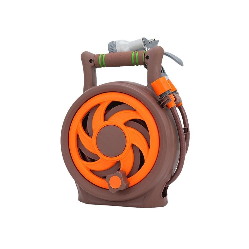 Комплект за високо налягане за измиване на автомобили със воден пистолет: пластмасова глава, PP ръкохватка, преносима рамка за маркуч, 90 g