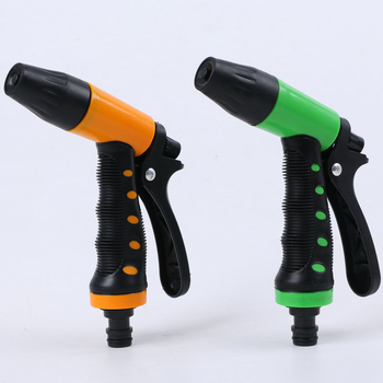 Домашна водна пушка за миене на автомобили и поливане на градина — Yixin, глава от пластмаса, дръжка от пластмаса, атмосферно налягане, комплект от 4 части
