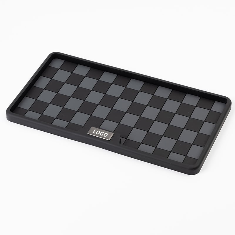 Covoraș antifrictiv auto cu suport pentru telefon în consola centrală, din silicon, rezistent la temperaturi înalte și protecție împotriva soarelui