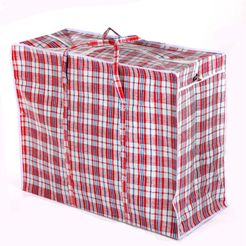 Πλαστική υφασμένη τσάντα με πλέγμα — Υλικό: πλαστικό; Μοτίβο: πλέγμα; Σχεδίαση: πλέγμα