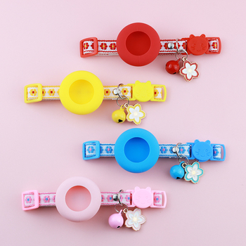 Κολάρο κατοικίδιου συμβατό με Airtag με μοτίβο λουλουδιών – Aurora Pet πολυεστερικό, παγκόσμιο κολάρο γάτας με ασφάλεια κλειδώματος