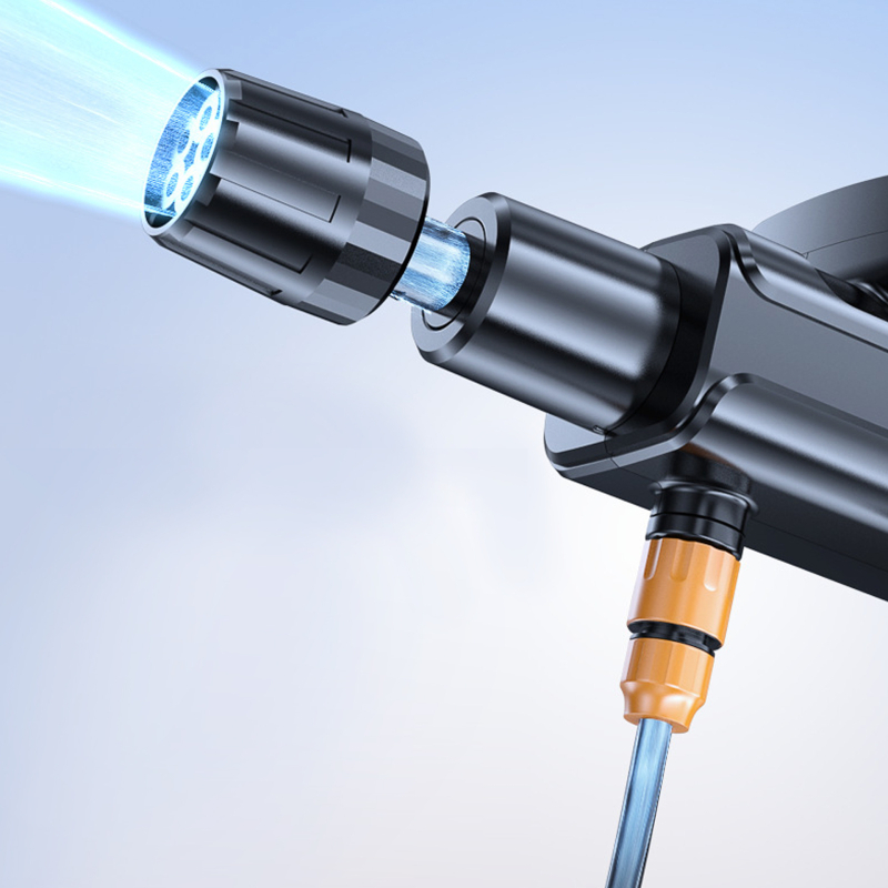 Pistol portabil fără fir pentru spălarea mașinilor (baterie litiu, putere înaltă, presiune înaltă, model ka-02)