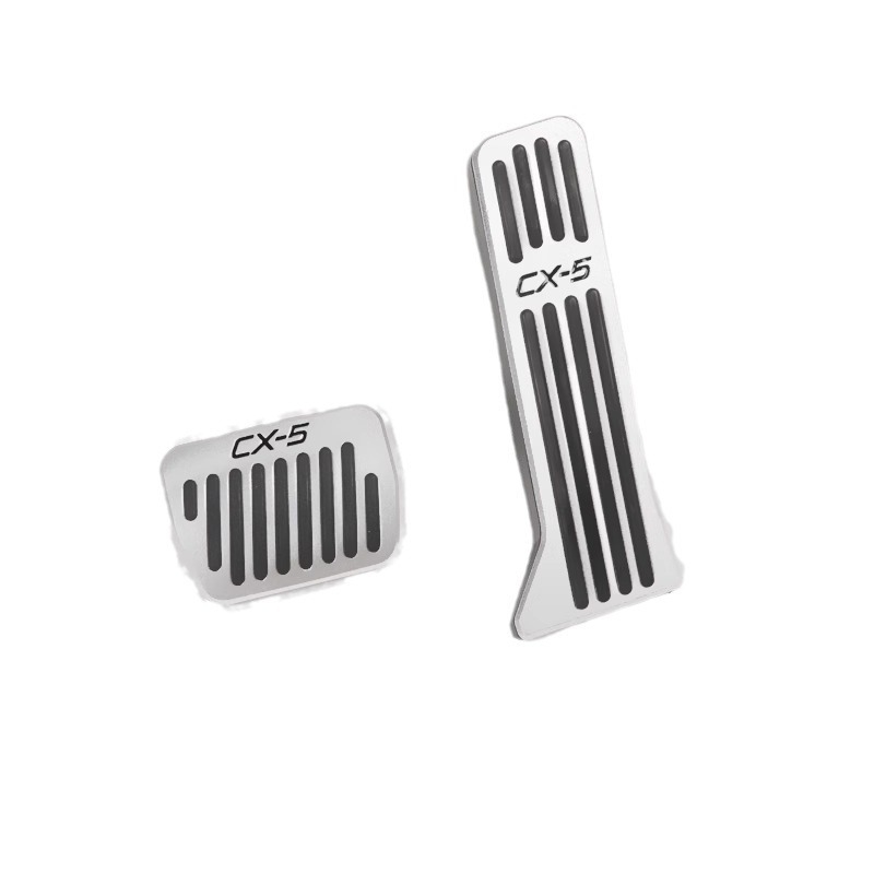 Mazda CX-5 fék- és gázpedál, alumíniumötvözet, 2017–2024 modellhez, automata váltóval