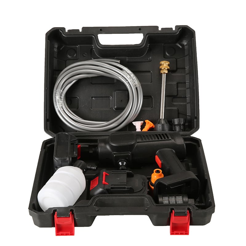 Pistol de spălat auto - fără fir, reîncărcabil, presiune înaltă, cu baterie de litiu, pentru grădină