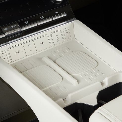 Középkonzol vezeték nélküli töltő panel – szilikon csúszásmentes, 24 Hyundai Santa Fe modellhez