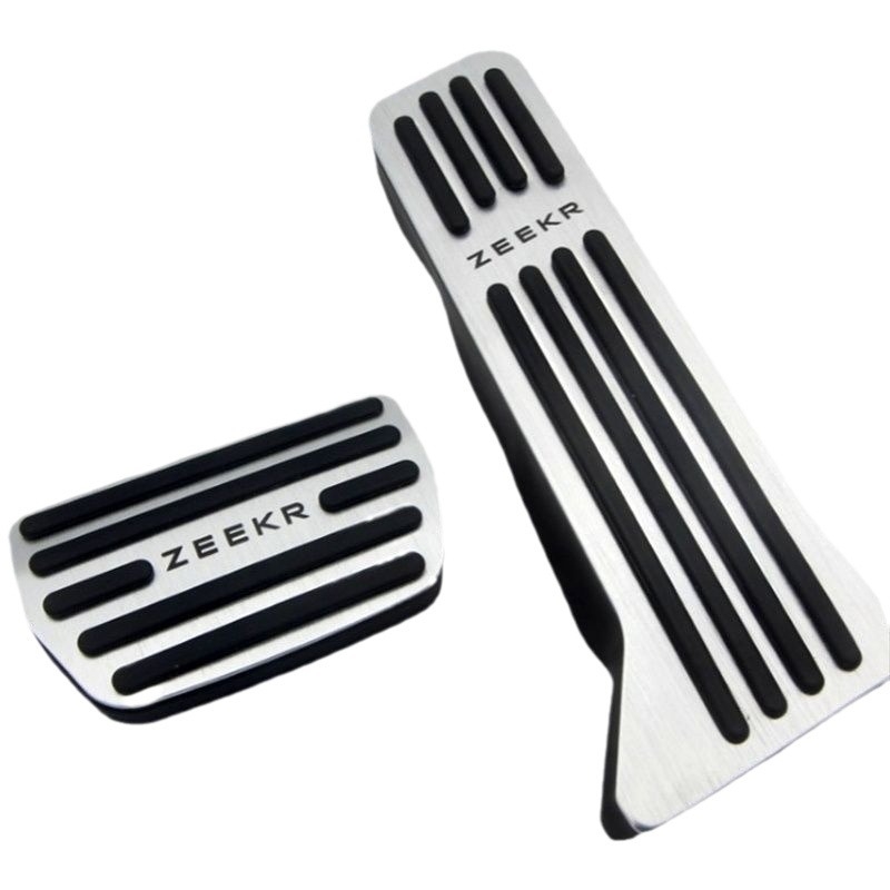 Zeekr 001 pedálkészlet – csúszásmentes felületű gáz- és fékpedál, alumíniumötvözet, automata váltóhoz