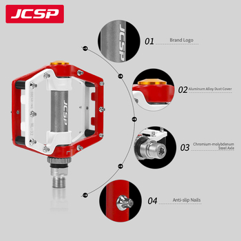 Kerékpár pedálok háromcsapágyas kivitelben – út- és hegyi kerékpárokhoz, alumíniumötvözet, testreszabható