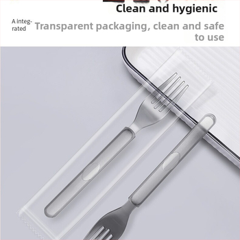 Πιρούνι φρούτων μίας χρήσης, ατομικά συσκευασμένο, πλαστικό τροφίμων, απλός στυλ, πρώτη κατηγορία ποιότητα (Υλικό: πλαστικό τροφίμων; Κατηγορία: πιρούνι φρούτων; Στυλ: απλό; Ποιότητα: πρώτη κατηγορία; Φινίρισμα: επεξεργασία με νερό)