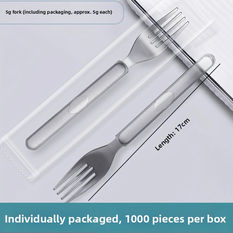 Πιρούνι φρούτων μίας χρήσης, ατομικά συσκευασμένο, πλαστικό τροφίμων, απλός στυλ, πρώτη κατηγορία ποιότητα (Υλικό: πλαστικό τροφίμων; Κατηγορία: πιρούνι φρούτων; Στυλ: απλό; Ποιότητα: πρώτη κατηγορία; Φινίρισμα: επεξεργασία με νερό)