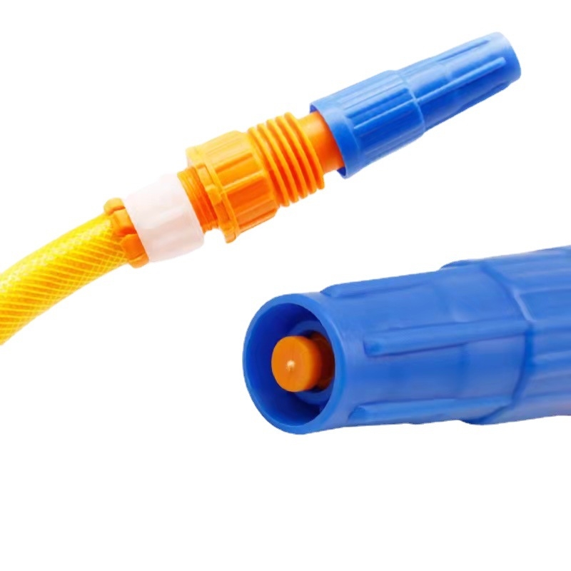 Duză pentru furtun de grădină – corp din plastic, cap din plastic tehnic, modele 16/20/25, presiune generală a apei, rază de stropire 3