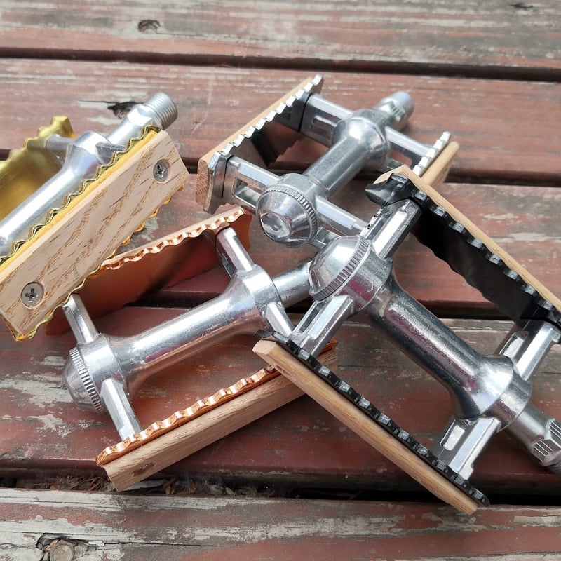 Sklopiva pedala za bicikl - SHANMASHI SMS-FX-1; aluminijska legura; kompatibilna s gradski biciklom, ženskim biciklom, biciklom s fiksnim prijenosom i sklopivim biciklima (Brand SHANMASHI; Model SMS-FX-1; Težina 461 g)